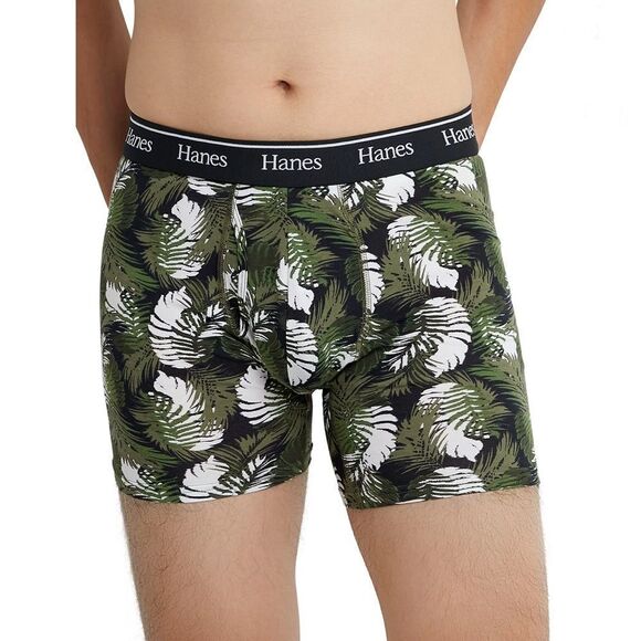 Hanes Originals Boxer Briefs, Moisture-Wicking Stretch Cotton 3-Pack Size 2XL - Picture 4 of 9